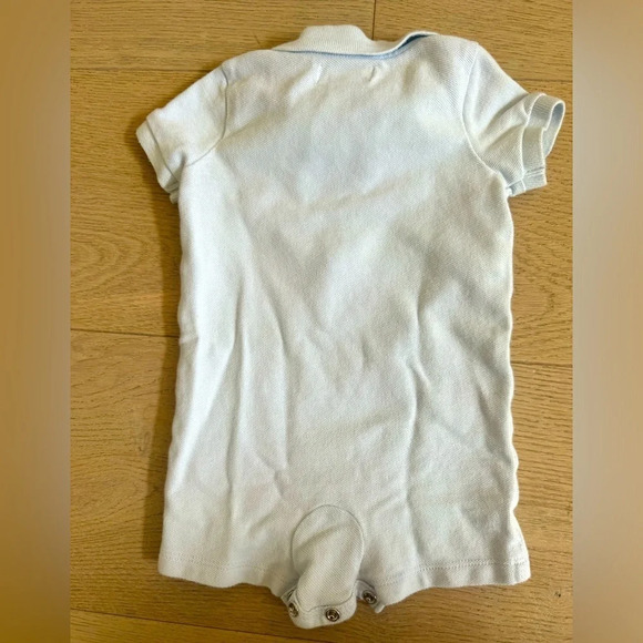 Ralph Lauren boys shirt sleeve, short onesie size 3 months - Picture 2 of 3